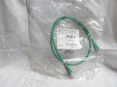  Automation Direct 3' Cat 5E Patch Cable C5E-STPGN-S3