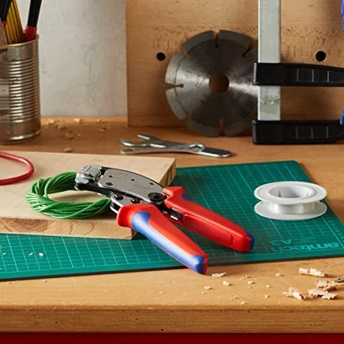 KNIPEX Twistor16 Self-Adjusting Crimping Pliers, Rotatable Die Head, 97 53 18 - Image 2 of 4