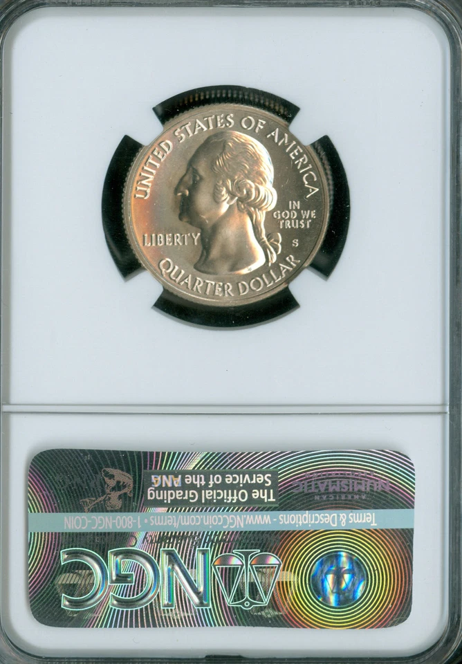 2016 D CUMBERLAND NGC MS66 PL POP 8    * - Image 2 of 2