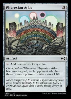 NM-Mint, English MTG Regular Phyrexian Atlas Phyrexia: All Will Be
