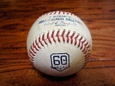 Framber Valdez Astros Game Used Baseball 9/18/2022 MLB Record 25th Quality Start