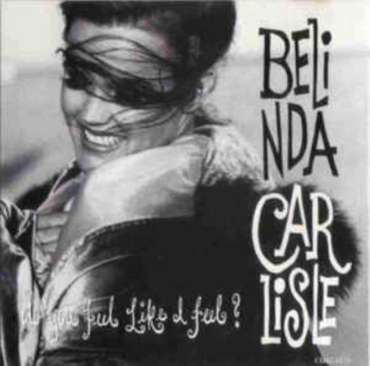 Belinda Carlisle: Do You Feel Like I Feel? PROMO w/ Artwork MUSIC 