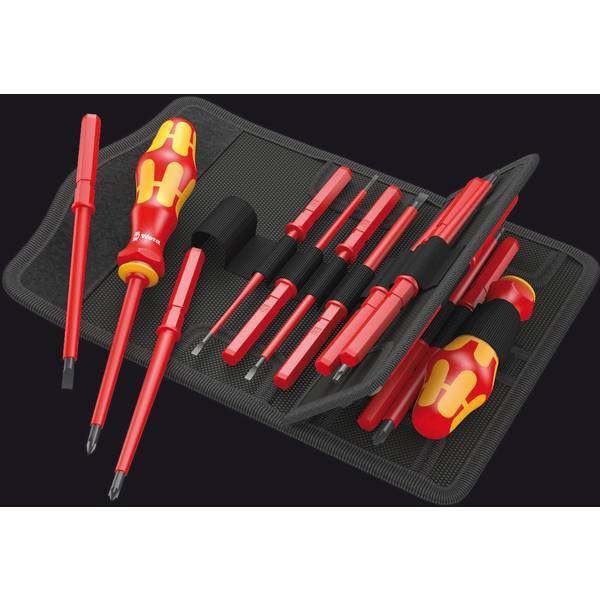 Wera 5059030001  Kraftform Kompakt 60i+iS/62i/65i/67i/17 VDE Kit di punte interc