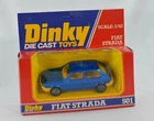 VINTAGE DINKY 501 FIAT STRADA DIECAST MODEL CAR 1:43 SCALE