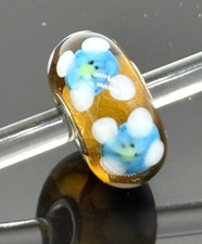 LAA Trollbeads Textile LE 30th Anniversary Sterling Silver Bead 2006 Retired