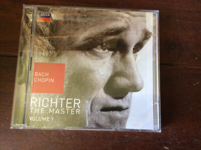 Svjatoslav Richter - the Master Vol.9 [2 CD Album]  Bach Chopin