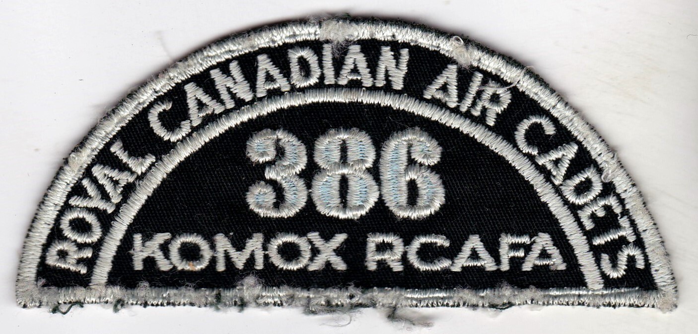 Komox RCAFA 386 Royal Canadian Air Cadets Patch icszc14