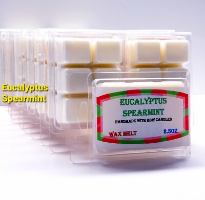 EUCALYPTUS SPEARMINT -Bath & Body Works Candle Wax Melts- $6 per pack