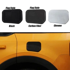 ✅Fuel Filler Gas Cap Tank Door Trim Cover Decoration For Ford Bronco Sport 2021+