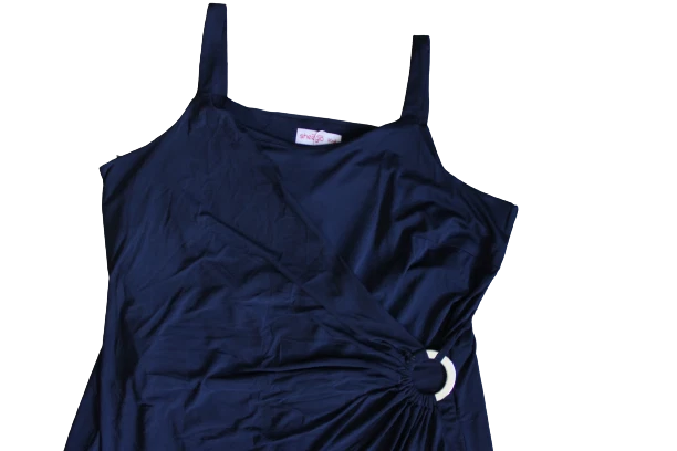 Sheego Damen Jumpsuit Blau große Größen Anzug Overall Einteiler weites Bein - Bild 2 von 4