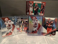 2020 Mosaic Baker Mayfield Silver Mosaic Prizm. Flea Flicker Prizm + More 