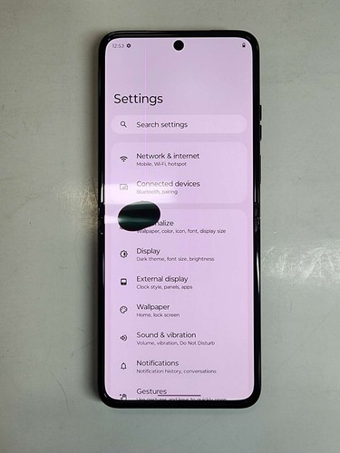 Motorola Razr Plus 2023 XT2321-3 256GB Nero - Ricambi/Non Funzionante - Schermo Rotto