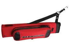 Easton Flipside 3-Tube Hip Quiver Right Hand/Left Hand Red - 522702