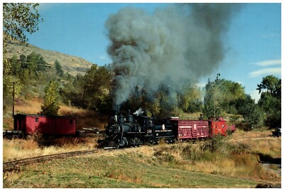 Railroad Train #346 Denver & Rio Grande Western C-19 Class 2-8-0 4X6 ...
