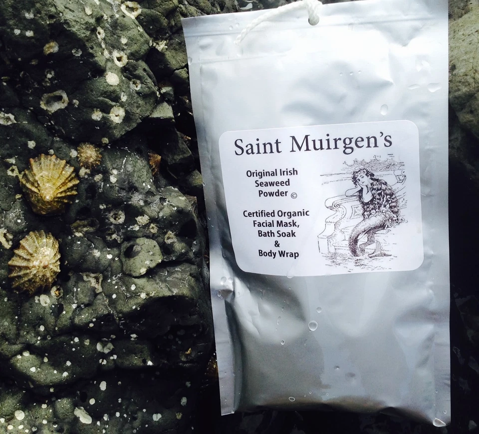 EMERALD ISLE SEAWEED Seaweed Powder Bath, Face & Body Certified Organic 100% Natural