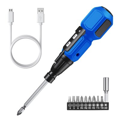 Electric Screwdriver, Cordless Electric Screwdriver, 13 in 1 Cordless Power
