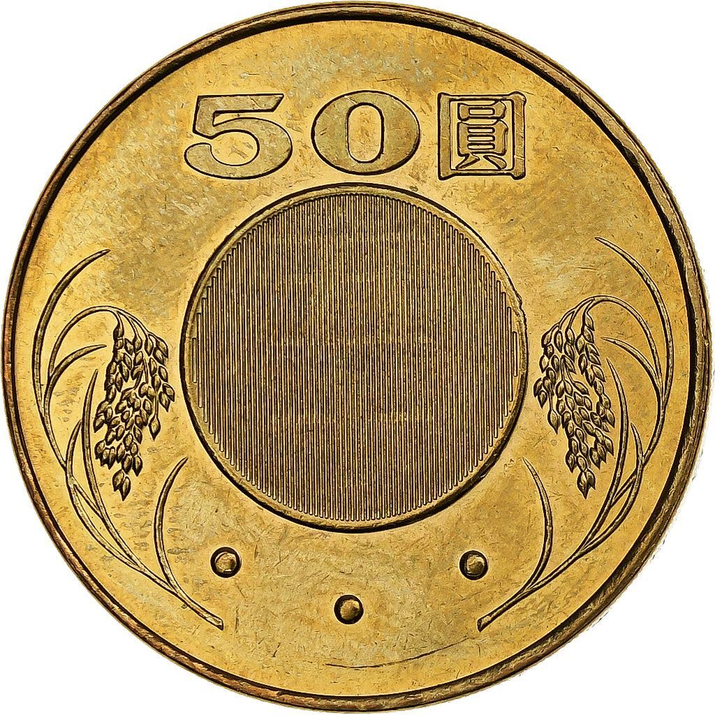 Taiwan | 50 New Dollars Coin | Sun Yat-sen | Y:568, Schön:27 | 2001 - 2023  | eBay