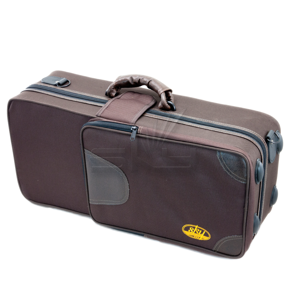 New High Quality Alto SAX Lightweight Saxophone Case Brown Backpackable