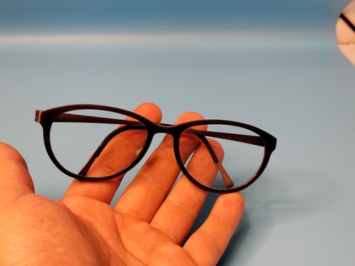 VINTAGE LINDBERG 1141 ACETANIUM EYEGLASSES FRAME MADE IN DENMARK 52/16 - Picture 5 of 12
