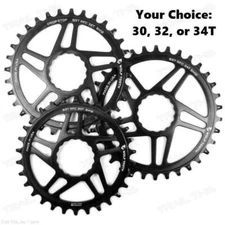Wolf Tooth Direct-Mount 30/32/34 Chainring for RaceFace Cinch + Shimano 12-Speed