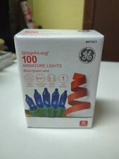 GE String A Long 100 Indoor/Outdoor Miniature Clear Christmas Lights Combination