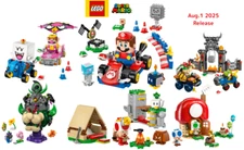 Pre-Order LEGO SUPER MARIO SERIES Aug.1 New Release 6 Types New w/BOX Kids Gift
