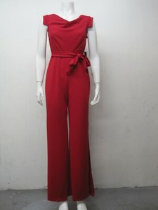 bebe red jumpsuit