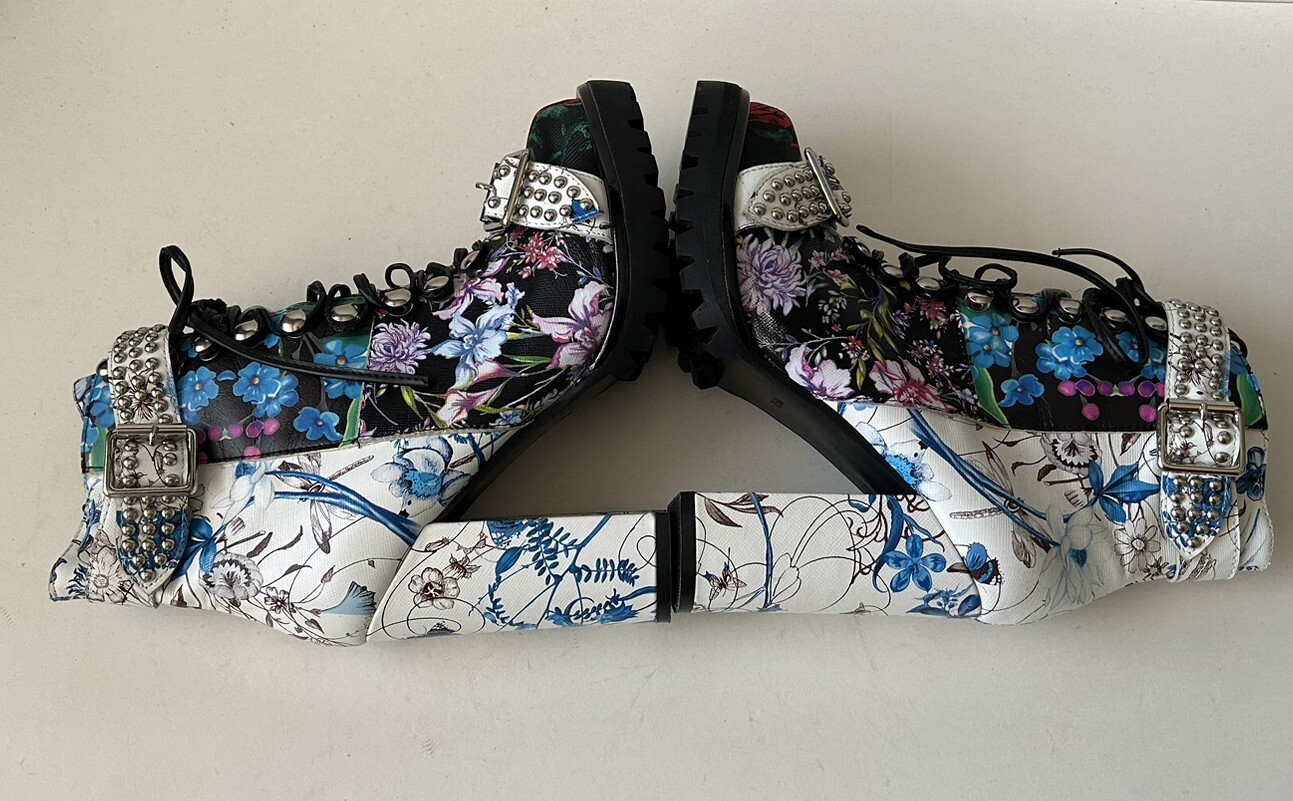 Jefferey Campbell White/Black Patchwork Lilith 2,… - image 4