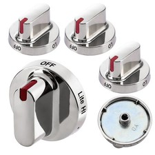 Dial Knob Compatible with Samsung DG64-00472B DG6400347B DG64-00347B  5 Pack 