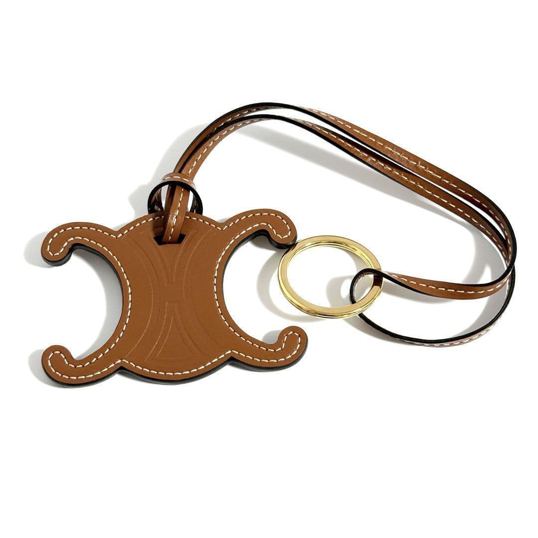【CELINE】TRIOMPHE KEYRING CHARM キーリングチャーム CELINE Women's Triomphe Keyring Charm | eBay
