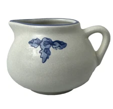 Pfaltzgraff 414Y Small Pitcher/Gravy Boat or Creamer Yorktowne Blue Pattern