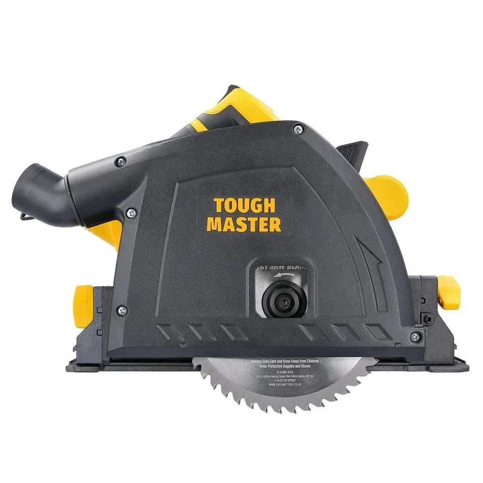Plunge Track Saw Circular Saw with 2 x 700mm Guide Rails 1400W TOUGH MASTER - Image 3 of 4