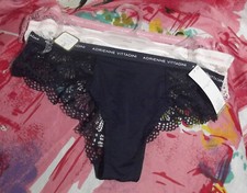 3 NEW ADRIENNE VITTADINI AV9310 3PKC LACE BACK/SIDES MF HIPSTER PANTIES M