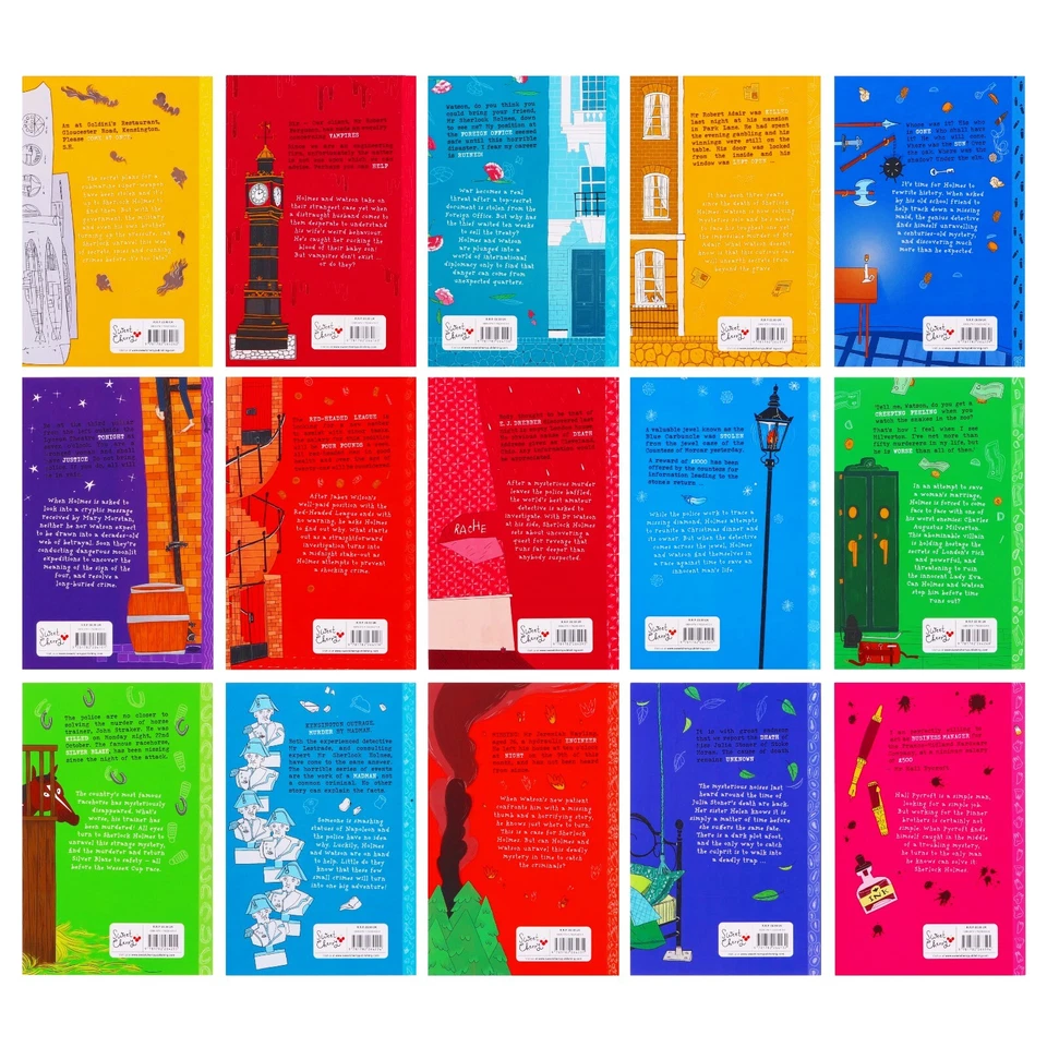 The Sherlock Holmes Children’s Collection 30 Books Box Set - Ages 7-9 -Paperback - Image 4 of 4