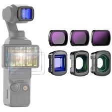 NEEWER ND Filter Set ND8-256 DJI Osmo Pocket 3, Wide/Macro/Anamorphic, FL-B27