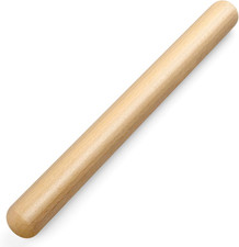 11.5-Inch Wooden Rolling Pin for Baking, French Wood Rolling Pin Wood Kitchen Do