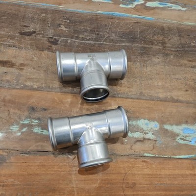 M Press XPress 54 mm T-Stück SS304 x 2 Nummer