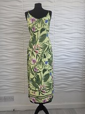 Vintage 90s Oasis Womens Dress Midi Cami Floral Size L