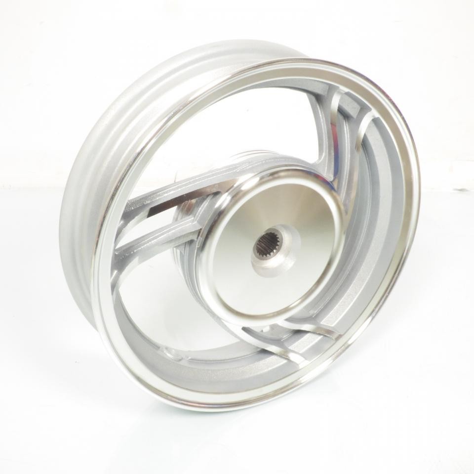 Jante arriere Yiying 50 resoudre la roue voilee du scooter YY50QT reference TB00-150100000
