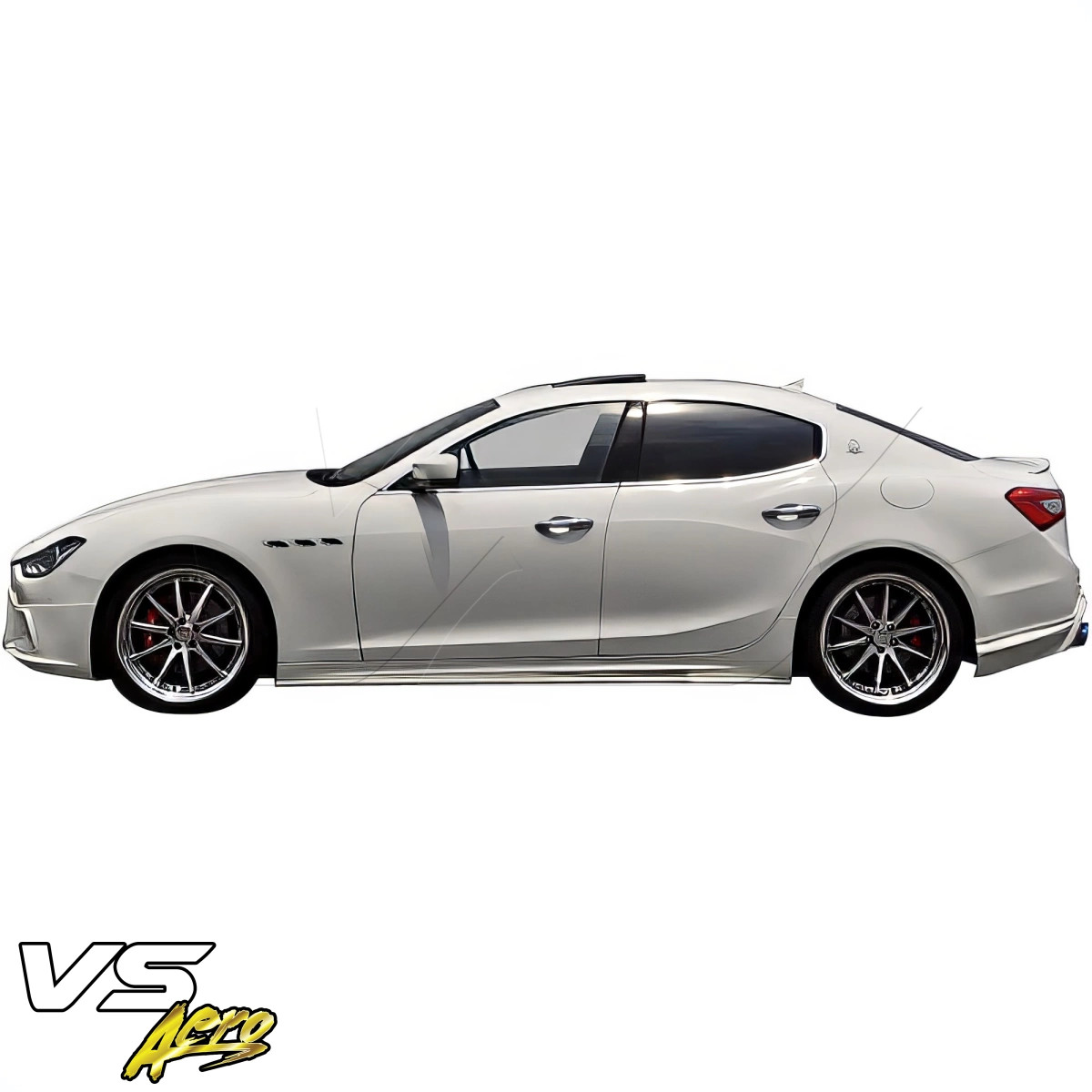 VSaero FRP AS Side Skirts for Ghibli Maserati 13-17 vsaero_101777
