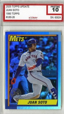 2025 Topps Update Series - 1990 Topps Baseball Juan Soto #U90-26