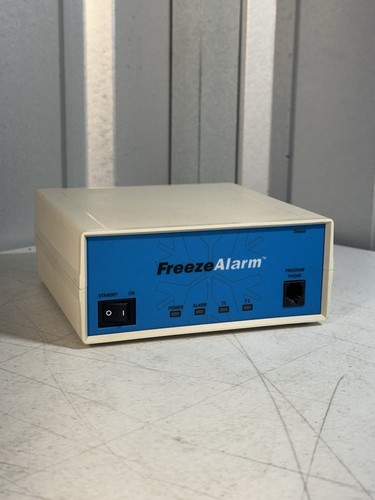 FreezeAlarm Deluxe FA-D2 Temperature Monitoring Alarm Dialer Tested Working
