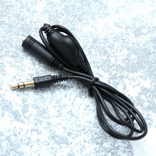 Juego de 2 Auriculares con Cable de Extensión de Audio con Micrófono de Control de Volumen 1M - Imagen 8 de 12