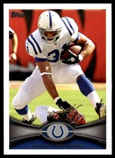 Donald Brown 2012 Topps #67 Colts NFL READ FREE SHIPPING AutographDen