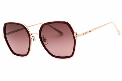 CHOPARD SCHL02V 08FC Sunglasses Gold Copper Frame Brown Gradient Lenses 54mm