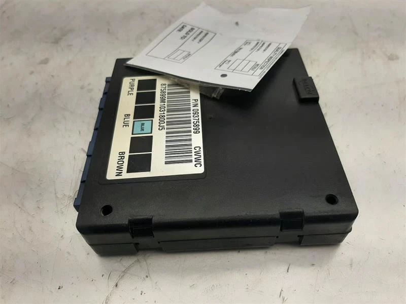 Управление кузовом шасси ECM BCM левая панель 01 GMC Sierra 1500 пикап 9375899 - Изображение 4 из 4