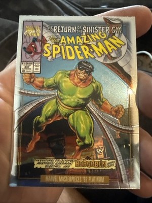 Marvel Masterpieces '92 Platinum #25-V Doctor Octopus Variant Cover Parallel 