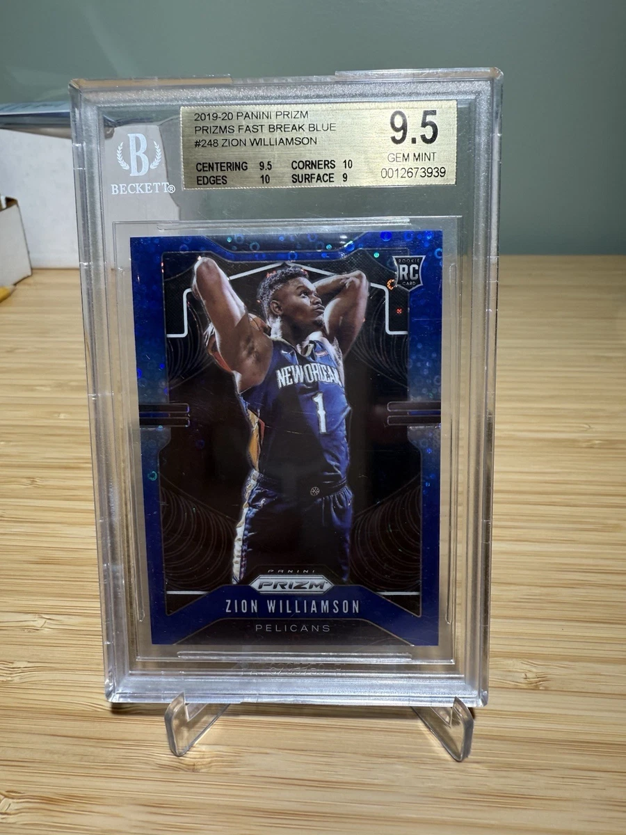 NBAカード Zion williamson RC BLUE 99シリ Zion Williamson
