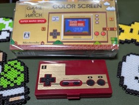 Good condition Super MaRIO game watch Nintendo bonus included
