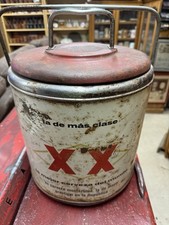 Enfriador de metal de cerveza Moctezuma vintage Superior XX Dos Equis Orizaba México Cerveza